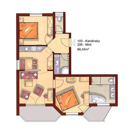 Appartements Lueftenegger Маутерндорф Екстериор снимка