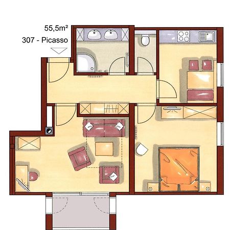 Appartements Lueftenegger Маутерндорф Екстериор снимка