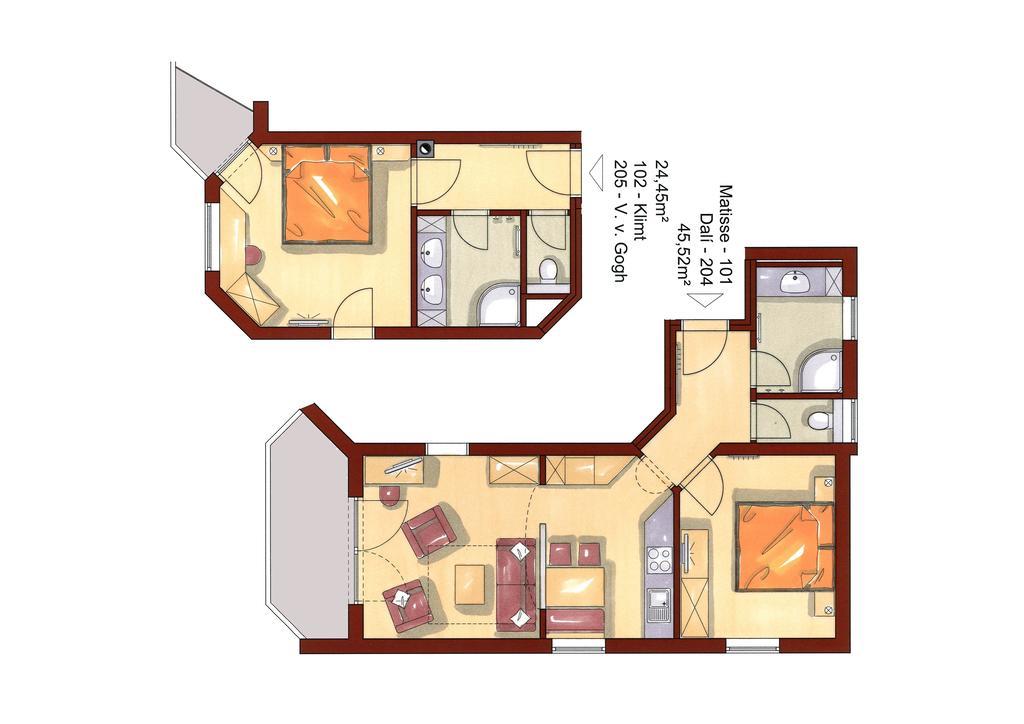 Appartements Lueftenegger Маутерндорф Екстериор снимка